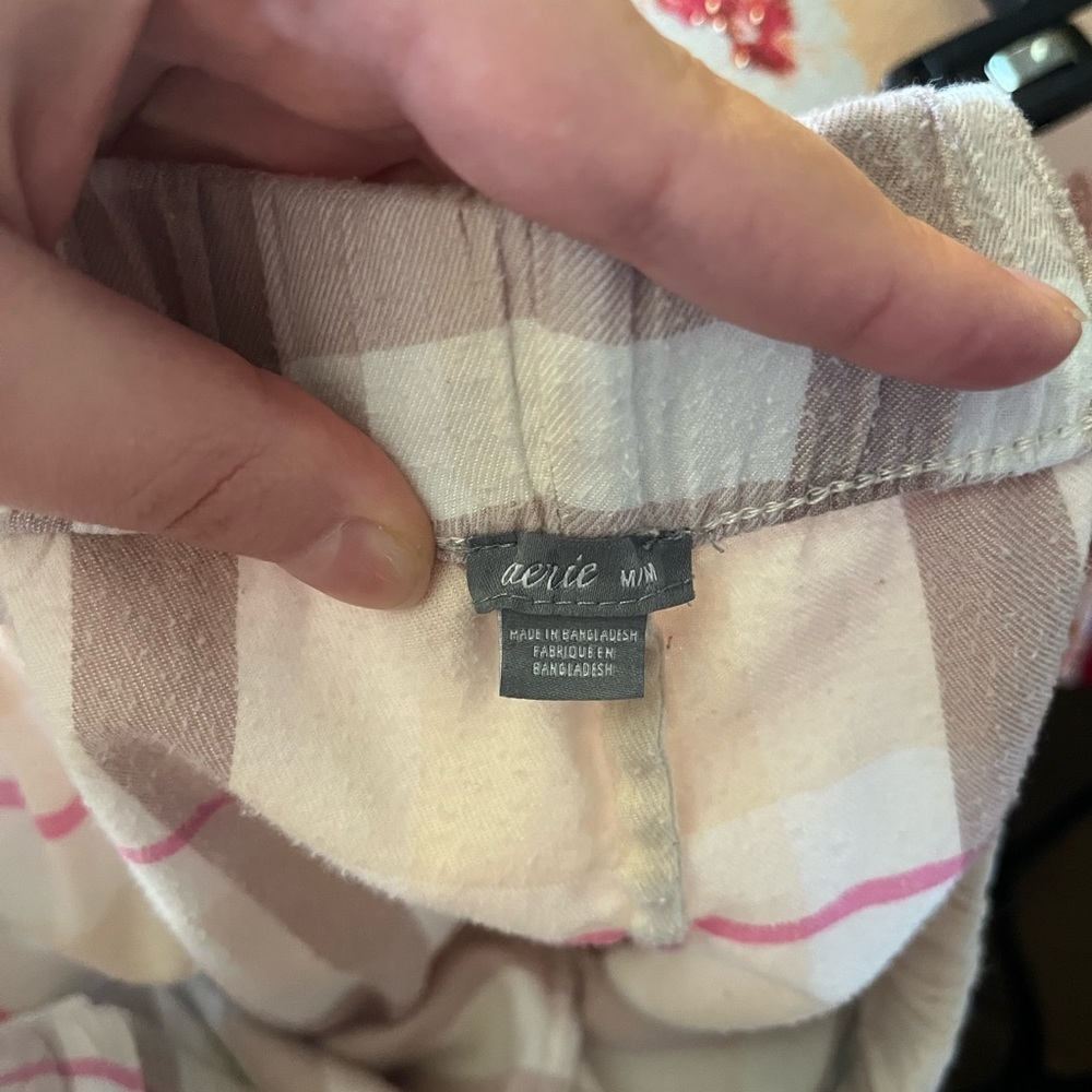 🤎3/$10 aerie Sleep Pants Size Medium - Picture 6 of 9